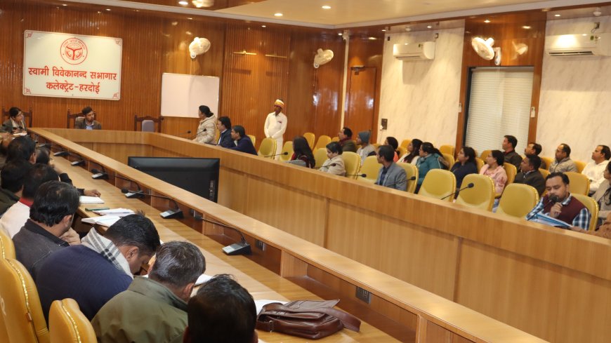 जिलाधिकारी की अध्यक्षता में हुई आयुष विभाग की समीक्षा बैठक