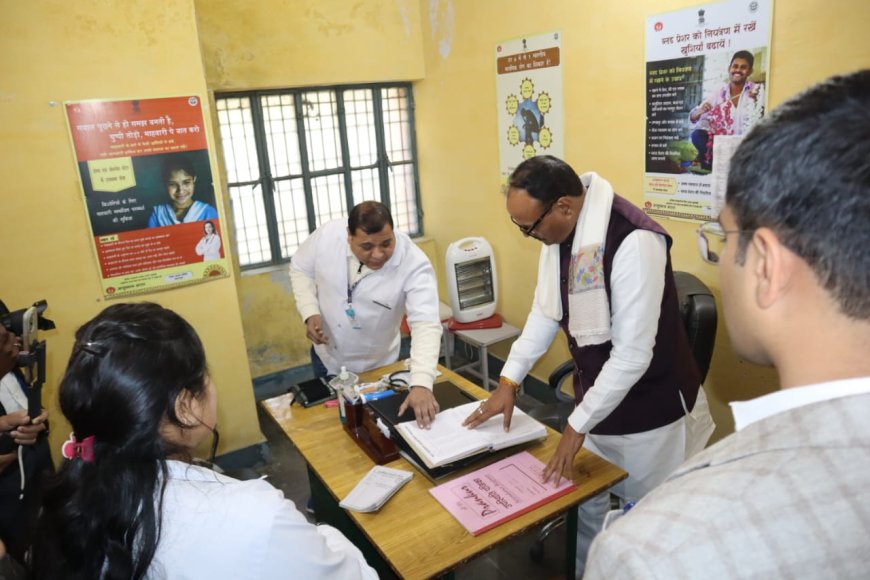 उप मुख्यमंत्री ने पी0एच0सी0 जडौदा जट्ट का किया औचक निरीक्षण