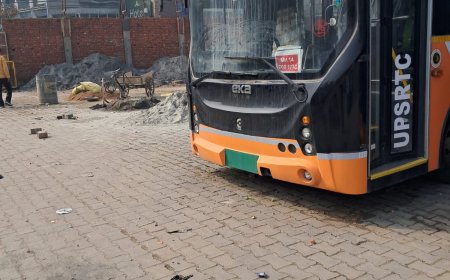 गाँधीपार्क बस स्टेशन जल्द ही ई-बस संचालन का प्रमुख केंद्र बनेगा