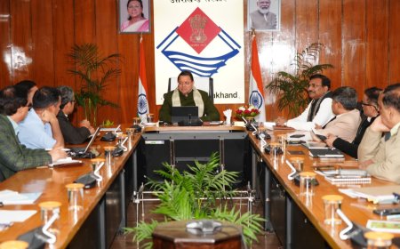 सीएम धामी की अध्यक्षता में कौशल विकास व फॉरवर्ड लिंकेज पर उच्चस्तरीय समीक्षा बैठक
