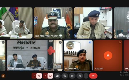 महाशिवरात्रि एवं बोर्ड परीक्षाओं के दौरान कानून-व्यवस्था सर्वाेच्च प्राथमिकता - आयुक्त अलीगढ़