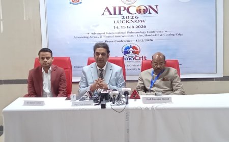 केजीएमयू में AIPCON-2026 : फेफड़ों के कैंसर व उन्नत श्वसन उपचार पर अंतर्राष्ट्रीय मंथन