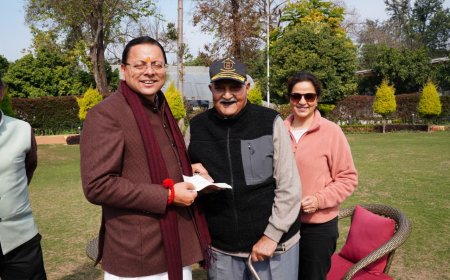 मानवता और संवेदना की मिसालः  सेवानिवृत्त ब्रिगेडियर ने मुख्यमंत्री राहत कोष में दिया 10 लाख का योगदान