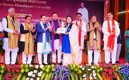 स्वामी राम हिमालयन विश्वविद्यालय का आठवां दीक्षांत समारोह सम्पन्न