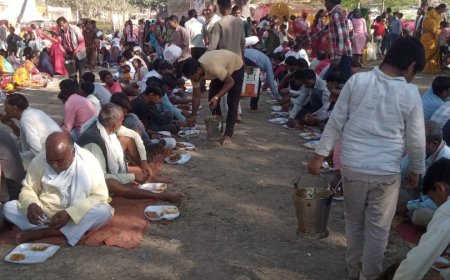 पुर्णाहुति और शिव बारात के साथ यज्ञ सम्पन्न, हजारों लोगों ने भण्डारा में छका प्रसाद