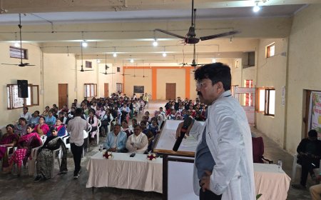 स्वच्छ पर्यावरण एवं स्वस्थ जीवन हेतु जागरूकता कार्यक्रम का हुआ आयोजन