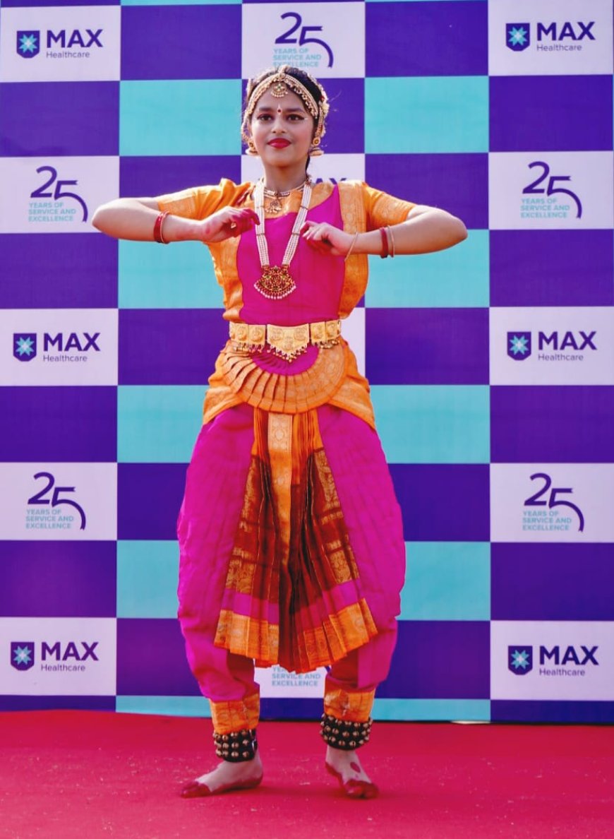 मैक्स हॉस्पिटल द्वारा आयोजित हेल्थ फेस्ट में पीहू द्विवेदी की मंत्रमुग्ध कर देने वाली प्रस्तुति