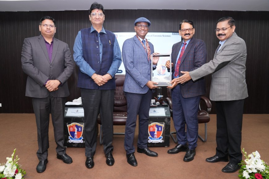 यूपीएसआईएफएस में आईपीएस अधिकारियों के वीआईसी कोर्स का हुआ शुभारम्भ