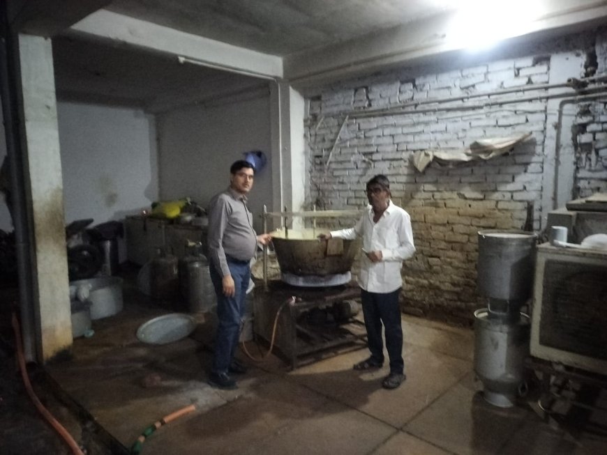 होली पर्व के दृष्टिगत खाद्य सुरक्षा विभाग का विशेष अभियान, विभिन्न प्रतिष्ठानों से लिए गए नमूने