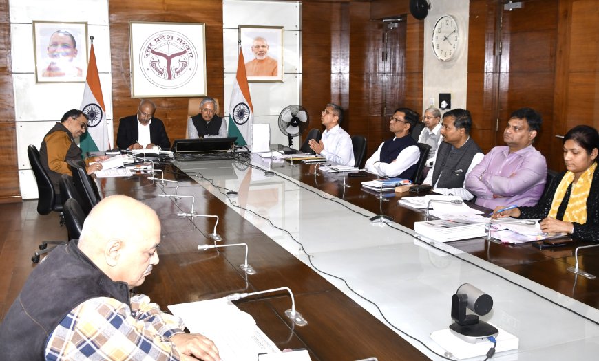 मुख्य सचिव ने की पुलिस उपनिरीक्षक एवं समकक्ष पदों पर भर्ती परीक्षा-2025 की तैयारियों की समीक्षा