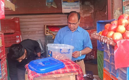 त्योहारों को लेकर मिलावट खोरों पर सख्ती, खाद्य सुरक्षा विभाग ने की छापेमारी