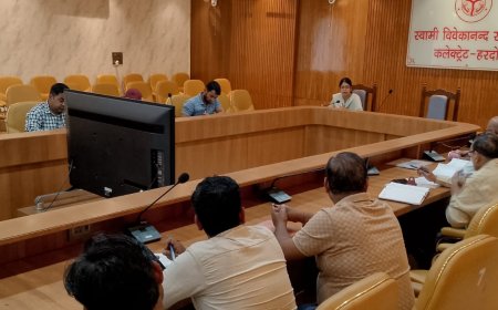 विभागीय लक्ष्य के अनुरूप प्रति माह सोलर प्लाट लगवायें - मुख्य विकास अधिकारी