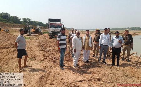 मोरंग-बालू के खनन माफियाओं के आगे सरकारी अमला नतमस्तक