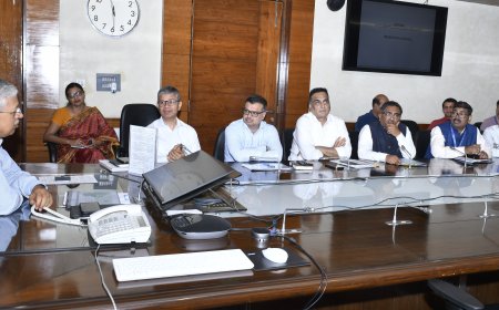 मुख्य सचिव की अध्यक्षता में नाबार्ड के आरआईडीएफ से वित्त पोषित परियोजनाओं से संबंधित वित्तीय वर्ष 2025-26 की हाई पावर कमेटी की पंचम समीक्षा बैठक सम्पन्न