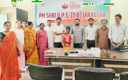 छात्रा ने जवाहर नवोदय विद्यालय प्रवेश परीक्षा में चयनित होने पर विद्यालय एवं गांव को किया गौरवान्वित