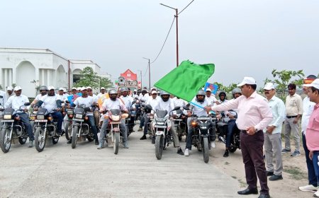 अमेठी में श्रीअन्न (मिलेट्स) को बढ़ावा देने के लिए भव्य रोड शो आयोजित