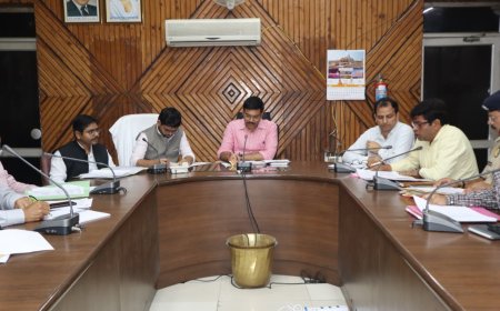 जिलाधिकारी ने की सड़क सुरक्षा समिति की गहन समीक्षा