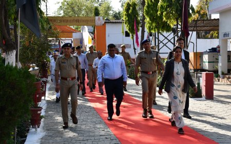 जिला जज एवं जिला मजिस्ट्रेट ने जिला कारागार का निरीक्षण कर व्यवस्थाओं का लिया जायजा