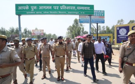 डीएम एवं एसएसपी ने मां शाकंभरी देवी मेला की व्यवस्थाओं का लिया जाएजा