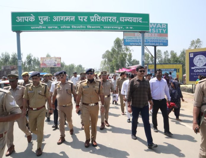 डीएम एवं एसएसपी ने मां शाकंभरी देवी मेला की व्यवस्थाओं का लिया जाएजा