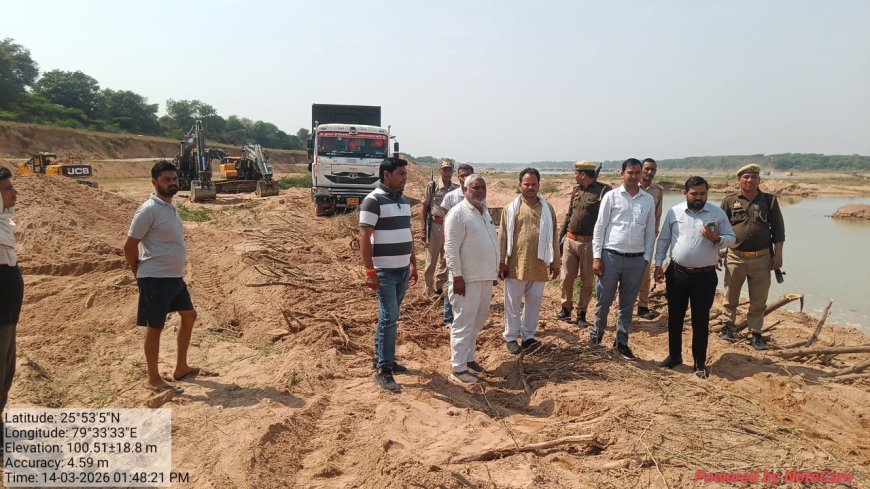 मोरंग-बालू के खनन माफियाओं के आगे सरकारी अमला नतमस्तक