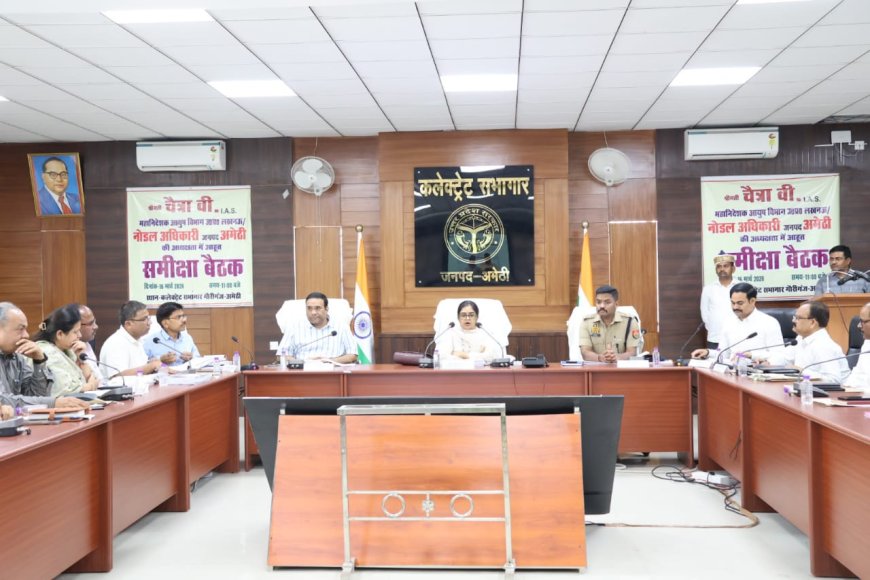 नोडल अधिकारी ने विकास प्राथमिकता कार्यक्रमों की समीक्षा की, अधिकारियों को दिए दिशा-निर्देश