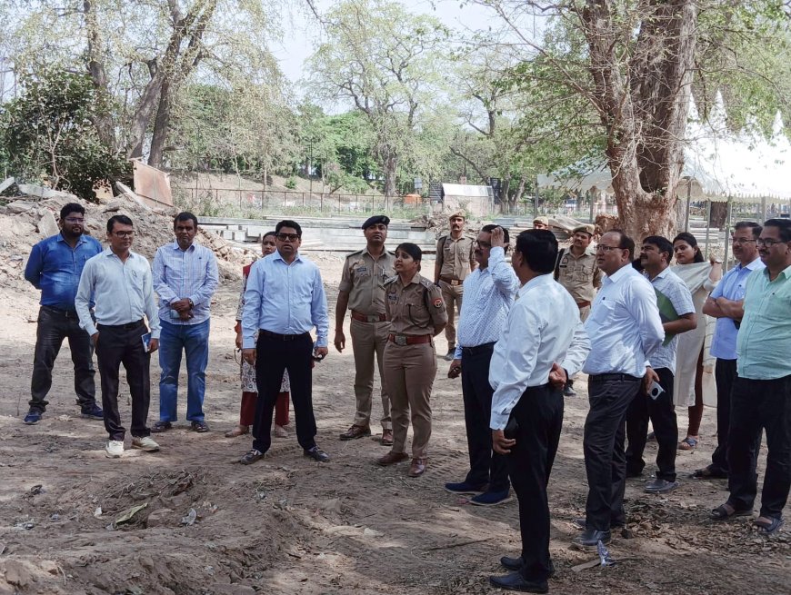 डीएम व एसपी ने हमीरपुर महोत्सव की तैयारियों का किया निरीक्षण, दिए आवश्यक निर्देश