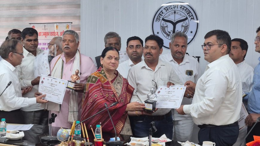 टीबी उन्मूलन दिवस पर 97 ग्राम प्रधान सम्मानित, 100 दिवसीय विशेष अभियान का शुभारंभ