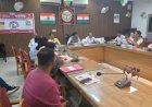 मुख्य विकास अधिकारी की अध्यक्षता में हुई संचारी रोग नियंत्रण एवं घर घर दस्तक अभियान की बैठक
