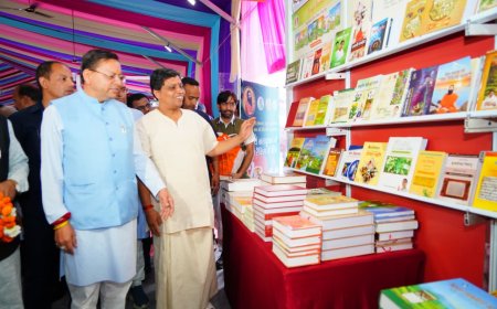 सीएम धामी ने किया दून बुक फेस्टिवल-2026 का शुभारंभ