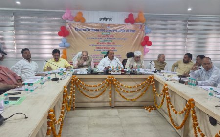 जिला स्तरीय विकास कार्य अनुश्रवण समिति की प्रथम बैठक सम्पन्न