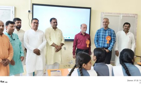 अत्याधुनिक तकनीक से सुसज्जित हुआ सरस्वती विद्या मन्दिर का ज्ञान कुंज परिसर