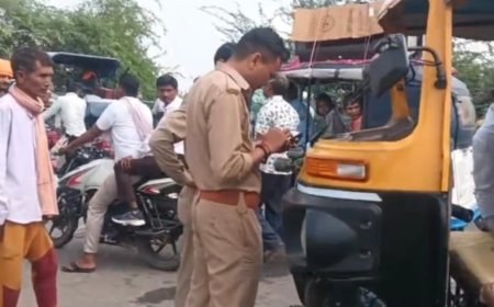 तेज रफ्तार का कहर: स्कॉर्पियो-ऑटो की भीषण भिड़ंत में दो अध्यापिकाओं सहित 8 घायल