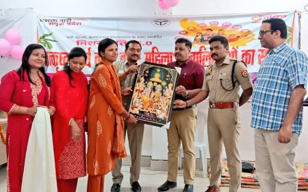 मिशन शक्ति 5.0 के तहत 52 महिलाओं/बालिकाओं एवं 14 महिला आरक्षियों को किया गया सम्मानित