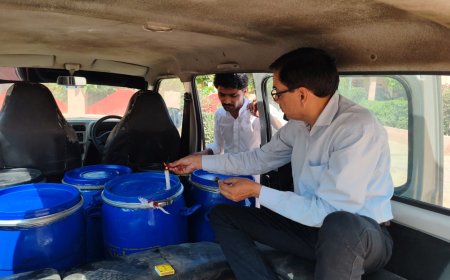 इगलास में 252 किलोग्राम संदिग्ध मिलावटी घी बरामद