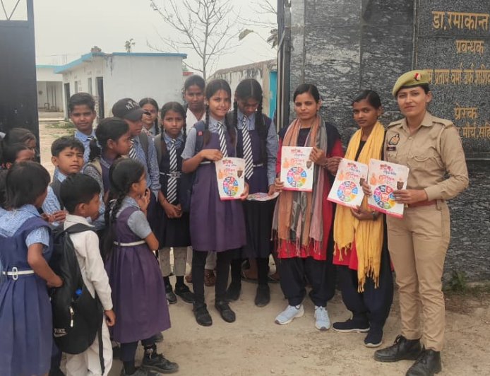 मिशन शक्ति अभियान के अंतर्गत छात्र-छात्राओं को किया गया जागरूक