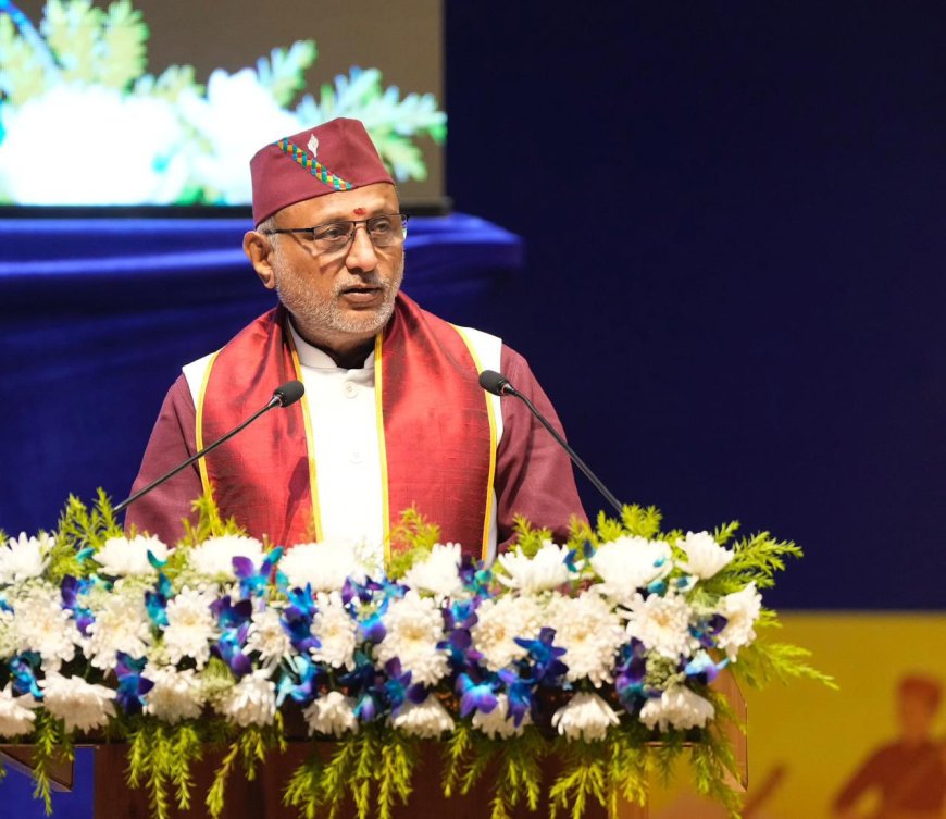 एम्स ऋषिकेश के छठे दीक्षांत समारोह में उपराष्ट्रपति ने स्नातकों से सहानुभूति, सत्यनिष्ठा और राष्ट्र निर्माण के प्रति प्रतिबद्धता के साथ सेवा करने का किया आह्वान