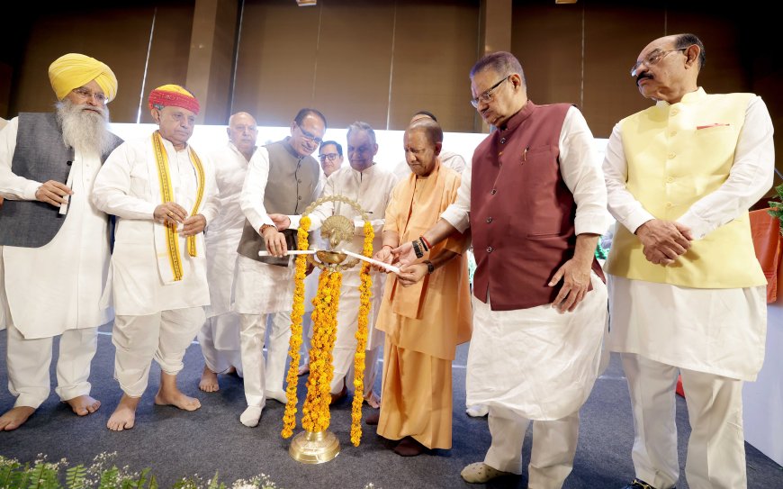 सीएम योगी एवं केन्द्रीय कृषि मंत्री ने क्षेत्रीय कृषि सम्मेलन (उत्तर क्षेत्र) का किया शुभारम्भ