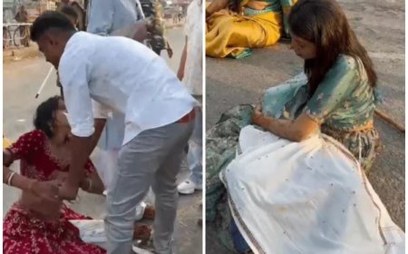 दर्दनाक हादसा: मामा की शादी में आए 10 वर्षीय बच्चे की ट्रक से कुचलकर मौत, थाने में हंगामा