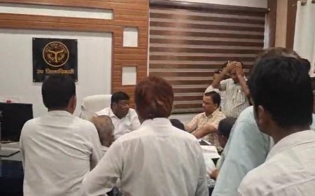 विवादित भूमि पर निर्माण के विरोध में अधिवक्ता संघ सक्रिय, एसडीएम से लगाई न्याय की गुहार