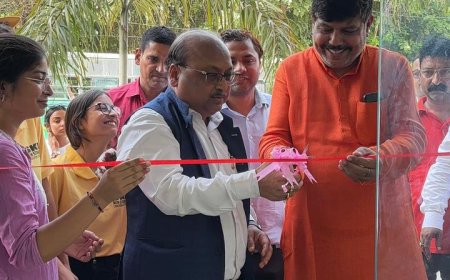 एसकेडी न्यू स्टैंडर्ड नीट एवं जेई कोचिंग की नई शाखा का आशियाना में उद्घाटन