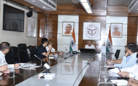 मुख्य सचिव के समक्ष पंचायतीराज विभाग की 5 वर्षों की उपलब्धियों का प्रस्तुतिकरण