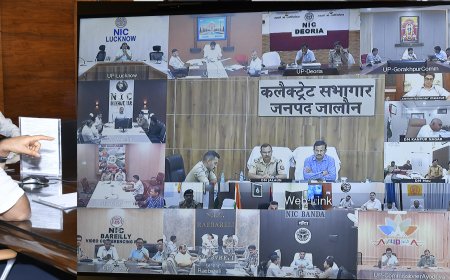 मुख्य सचिव ने वीडियो कॉन्फ्रेंसिंग के माध्यम से जनगणना कार्य की प्रगति तथा टीजीटी लिखित परीक्षा की तैयारियों की समीक्षा कर दिए महत्वपूर्ण दिशा-निर्देश