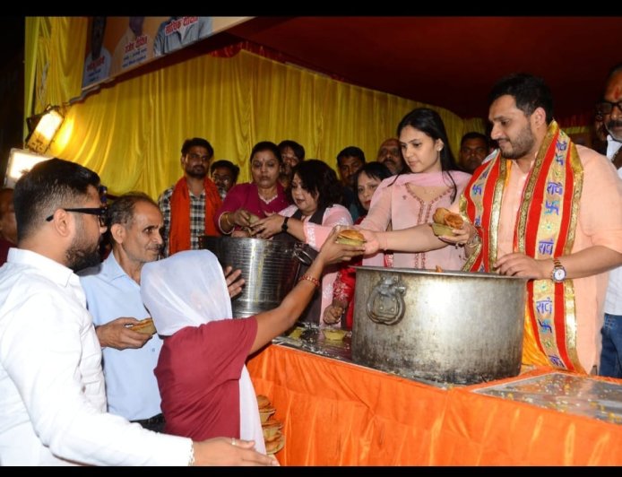 धार्मिक आयोजनों से ईश्वर के प्रति विश्वास एवं आस्था का संगम होता है - विराज सागर दास