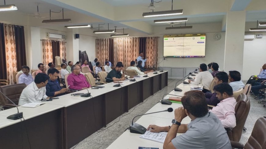 आगामी जनगणना 2027 की तैयारियों को लेकर मुख्य विकास अधिकारी ने की बैठक