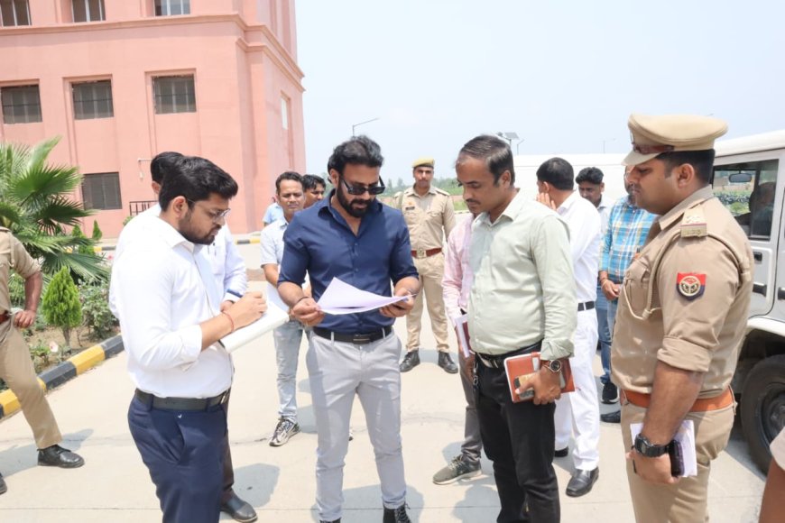 जिलाधिकारी ने किया मां शाकुंभरी विश्वविद्यालय का निरीक्षण