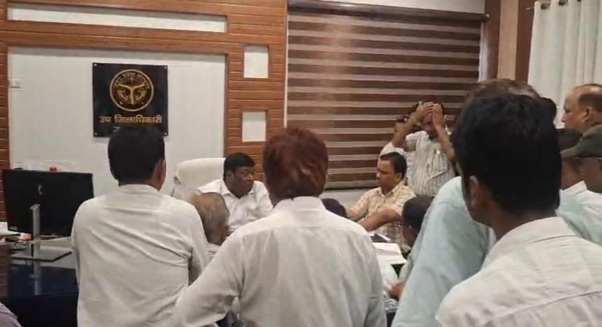 विवादित भूमि पर निर्माण के विरोध में अधिवक्ता संघ सक्रिय, एसडीएम से लगाई न्याय की गुहार