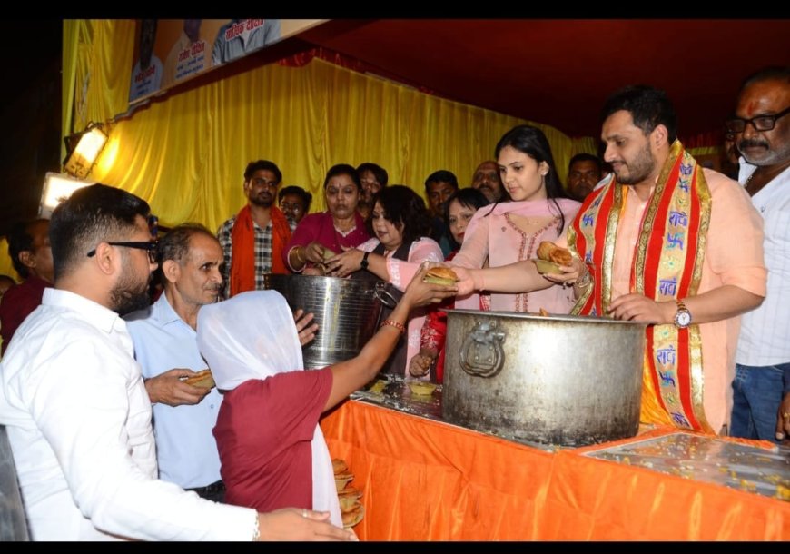 धार्मिक आयोजनों से ईश्वर के प्रति विश्वास एवं आस्था का संगम होता है - विराज सागर दास