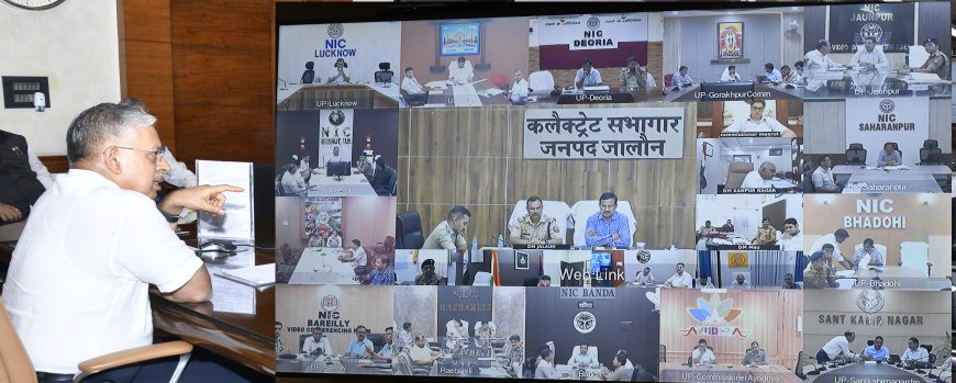 मुख्य सचिव ने वीडियो कॉन्फ्रेंसिंग के माध्यम से जनगणना कार्य की प्रगति तथा टीजीटी लिखित परीक्षा की तैयारियों की समीक्षा कर दिए महत्वपूर्ण दिशा-निर्देश