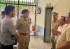 आरक्षी नागरिक पुलिस एवं समकक्ष पदों पर भर्ती परीक्षा के दौरान परीक्षा केंद्रों का जिलाधिकारी एवं पुलिस अधीक्षक ने किया निरीक्षण